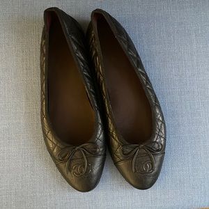 Chanel Quilted Ballet Flats